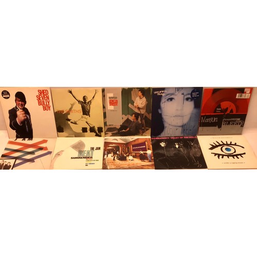 131 - VARIOUS ROCK / PUNK / INDIE 7” SINGLES. This great selection includes coloured vinyl releases and ha... 