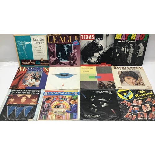 216 - CRATE OF VARIOUS 7” SINGLES. This lot contain various singles from 60’s - 70’s and 80’s found here i... 