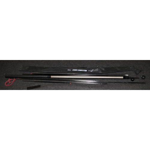 165 - Two competition carbon fibre fishing poles, A Daiwa ZRI 1100 and a Grande Slam Carbo Competition. Ne... 