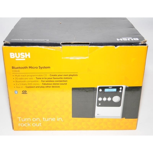 294 - Bush Bluetooth micro-system ref:CD608. Boxed with user guide