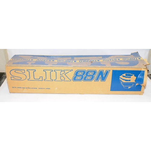 126 - Boxed Slik 88N camera/movie tripod