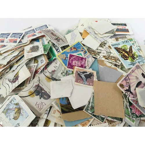 180 - Bag of stamps - mainly on paper.