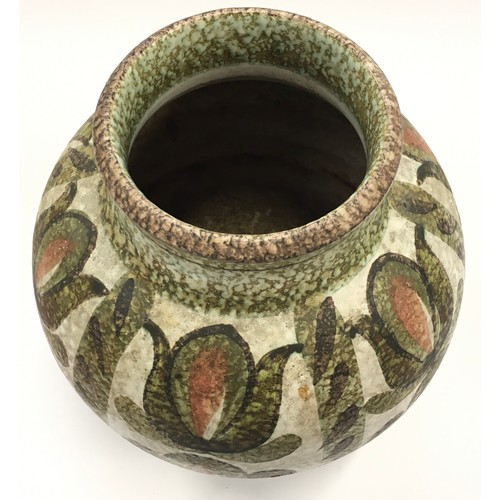 48 - Denby mid 20th century studio pottery vase designed by Glyn Colledge approx 22cm tall.