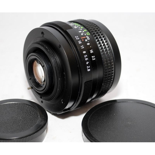 127 - Carl Zeiss Jena 1:2.8 29mm wide angle lens M42 screw mount