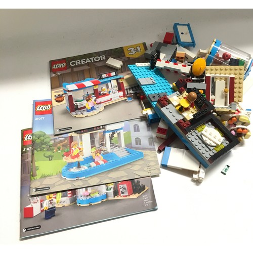 42 - Various unboxed Lego sets with instructions including Minifigures sets - see photos.