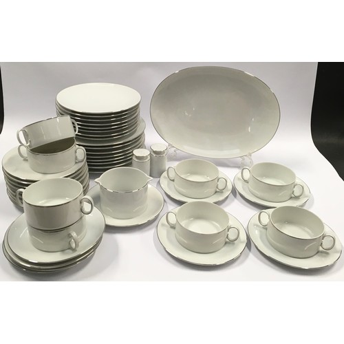 88 - Thomas, Germany fine bone china dinner service for eight place settings. 45 pieces in all. One of th... 