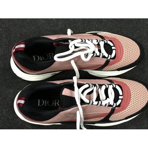 3 - A pair of as new Dior Size 10/44 sneakers (as new), with dust bag.