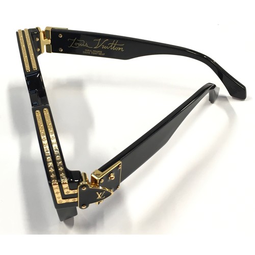 Sold at Auction: Louis Vuitton, Louis Vuitton Black Millionaire Sunglasses