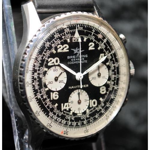 24 - Breitling Navitimer 809 with very few signs of wear. Serial number dates this watch to 1967. Complet... 