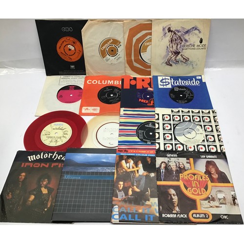 137 - BOX OF VARIOUS 7” VINYL SINGLES. A varying collection of styles and years of music with artists to i... 