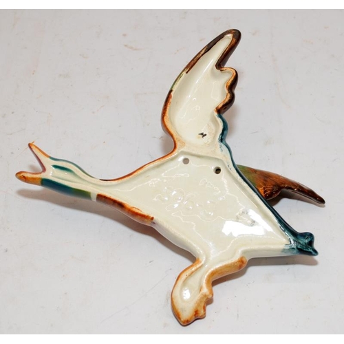 61 - Two Beswick Mallard wall plaques, one large and one small, larger one is 27cms across. Both have uno... 