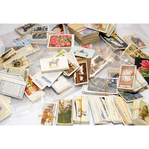 209 - Large collection of cigarette and trade cards together with a good number of mint unfilled collector... 