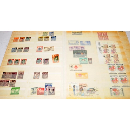 161 - Stockbook album of GB and Commonwealth stamps. (4)