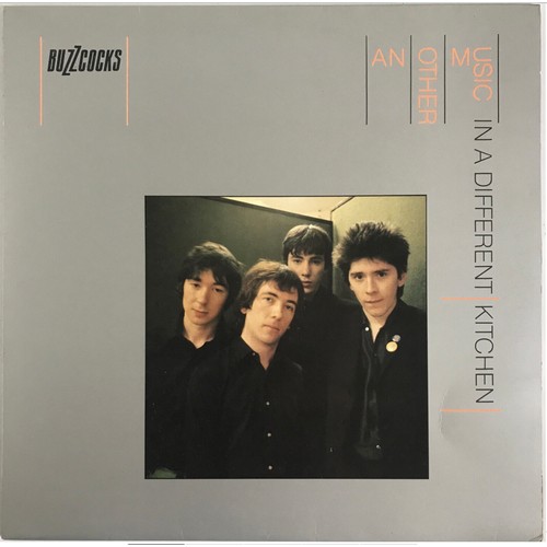 27 - BUZZCOCKS LP  ‘ANOTHER MUSIC IN A DIFFERENT KITCHEN’. UK United Artists First pressing from 1978 fou... 