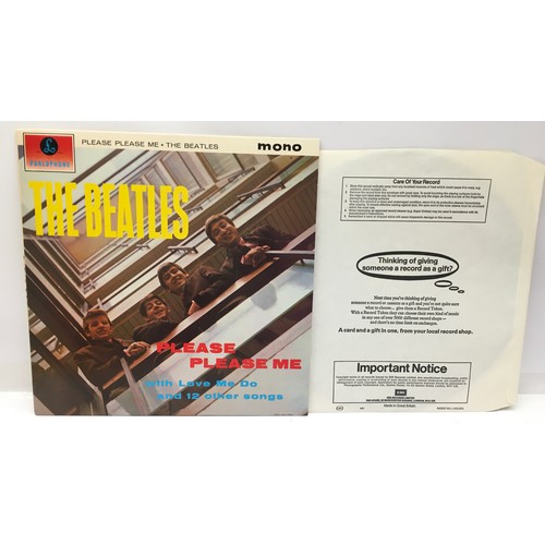 70A - THE BEATLES LP 'PLEASE PLEASE ME' REISSUE PRESS. This great sounding limited-edition analogue pressi... 