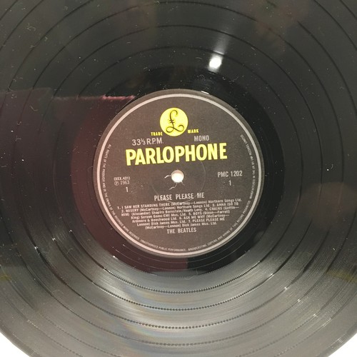 70A - THE BEATLES LP 'PLEASE PLEASE ME' REISSUE PRESS. This great sounding limited-edition analogue pressi... 