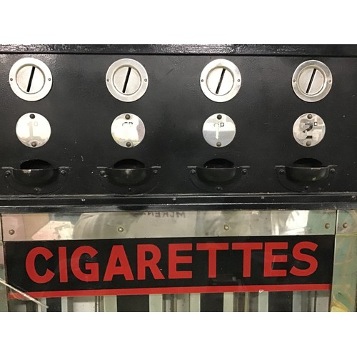 304 - 8 Vendor Esso cigarette machine, national Automatics.