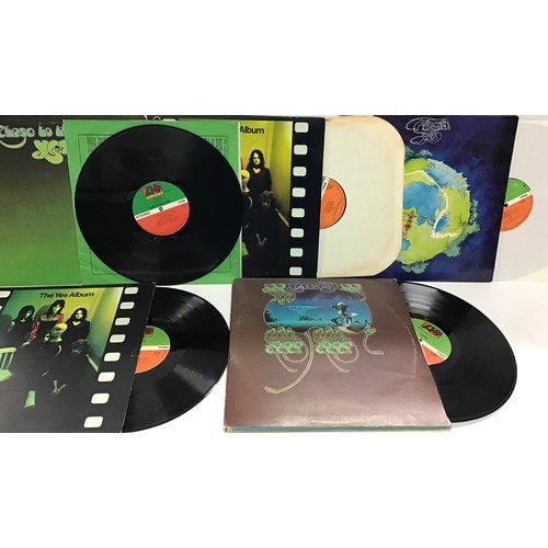 160 - SELECTION OF VINYL LP RECORDS FROM YES. For starters we have 2 copies of ‘The Yes Album’ followed by... 