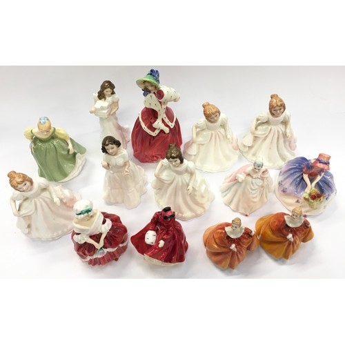 75 - Royal Doulton collection of lady figurines to include Fragrance, Christmas Morn, Fair Maiden and oth... 