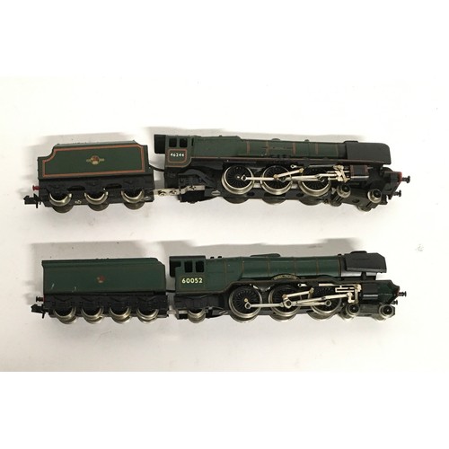 168 - 2 Graham Farish N Gauge locomotives: 1814 Duchess Class 4-6-2 46244 'King George VI' & Tender in BR ... 