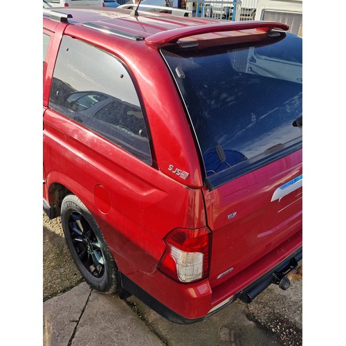 30 - LATE ENTRY: Ssangyong Musso Ex Auto diesel car 2019. Registration RY19 BHA. 27387 miles on clock. Cu... 