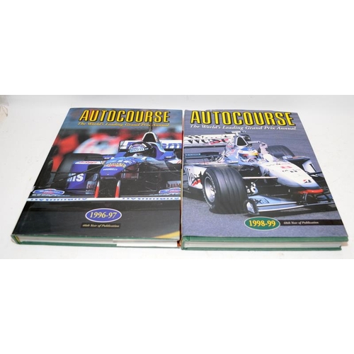 200 - 6 issues of Autocourse, the world's leading Grand Prix annual. Dates 1996-1997 through to 2004-2005 ... 