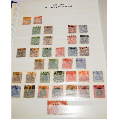 170 - Comprehensive album of German postage stamps to include early and rare examples