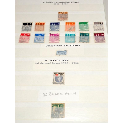 170 - Comprehensive album of German postage stamps to include early and rare examples