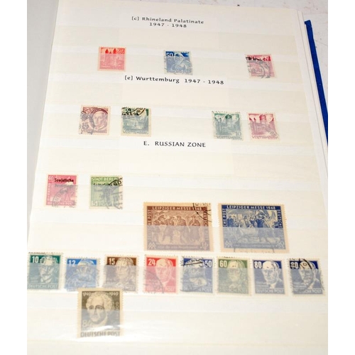 170 - Comprehensive album of German postage stamps to include early and rare examples