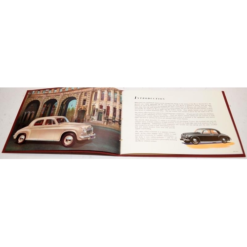 196 - Vintage 1953 Rover 75 sales catalogue in excellent condition