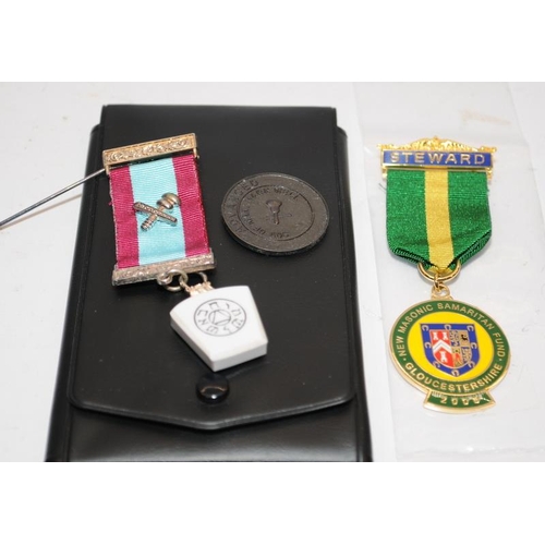 227 - A collection of Masonic jewels. 7 items in lot