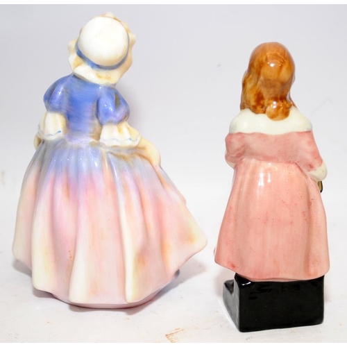 19 - Two Royal Doulton figures: Little Nell and Dinky Do ref: HN1678