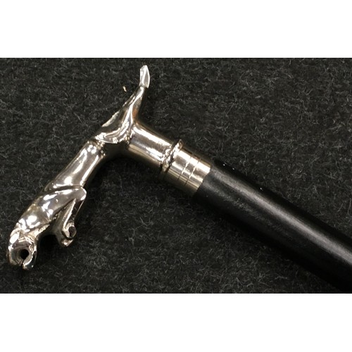 98 - A Jaguar walking stick.