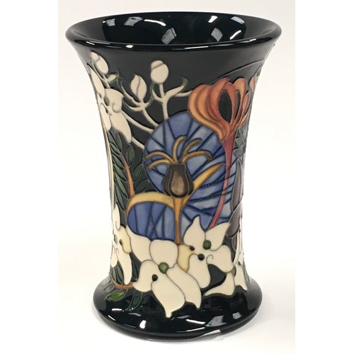 3 - Moorcroft Emma Bossons limited edition vase 17/30 2015. RRP £415. 16cm tall. Signed and stamped to b... 