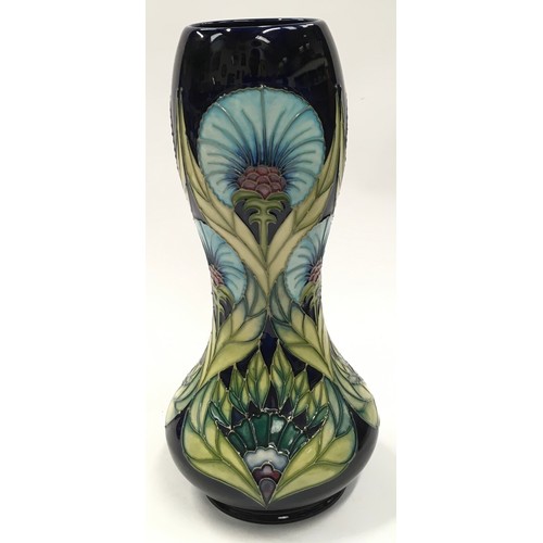 9 - Moorcroft Windsor Carnation vase commissioned exclusively by Talents of Windsor. Limited edition 241... 