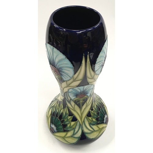 9 - Moorcroft Windsor Carnation vase commissioned exclusively by Talents of Windsor. Limited edition 241... 