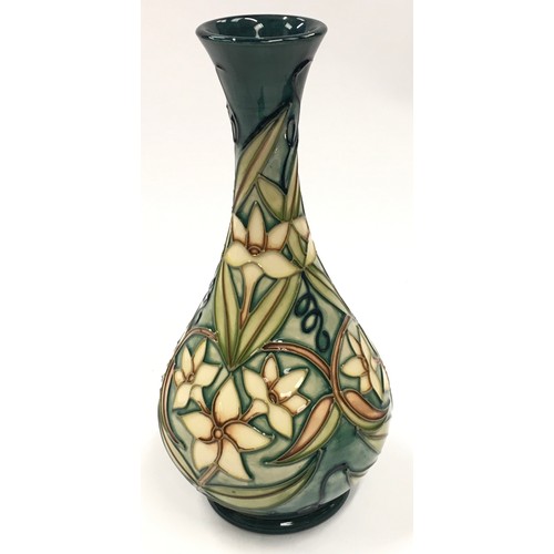 15 - Moorcroft Rachel Bishop Carousel vase 1996. 24cm tall. Signed and stamped to base.