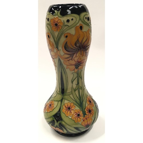 17 - Moorcroft Rachel Bishop Professor Hope vase shape 92/11 2006. Limited edition 242/250. 29cm tall. Si... 