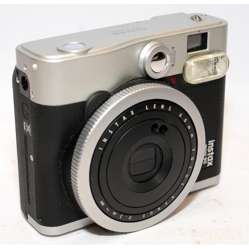 157 - Fujifilm Instax Mini 90 Neo Classic instant print camera. No charger so being sold untested but has ... 