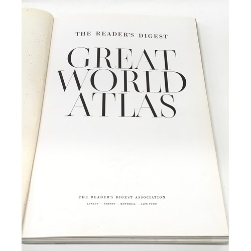 93 - Large size Readers Digest World atlas