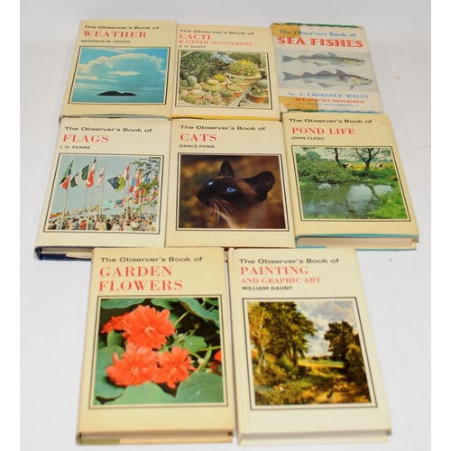 96 - Collection of vintage Observer's books from No.1 to No.30 near consecutive, missing 14, 17, 19, 20, ... 