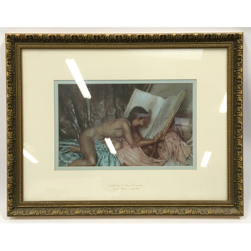 393 - William Russell Flint framed and glazed print 