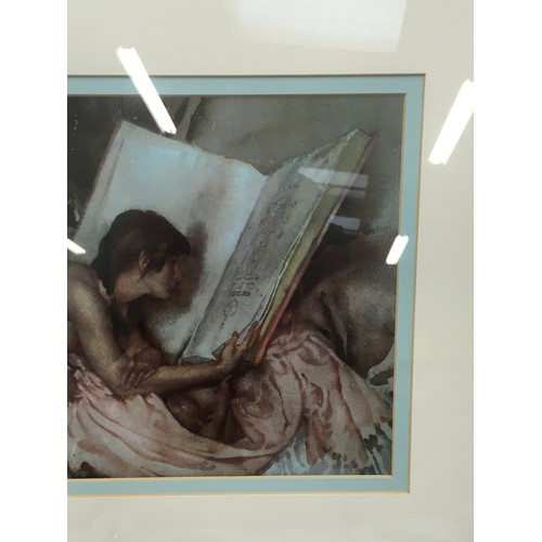 393 - William Russell Flint framed and glazed print 