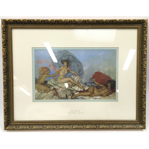 394 - William Russell Flint framed and glazed print 