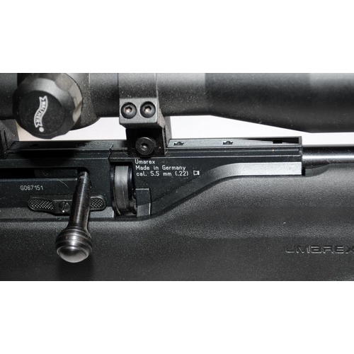 219 - Umarex 850M2 Co2 .22 calibre air rifle model ref: 850M2. Excellent cosmetic condition, untested