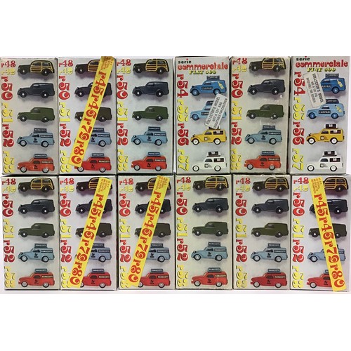 16 - Brumm boxed group of various Fiat 500 models. Generally Excellent condition. (12).