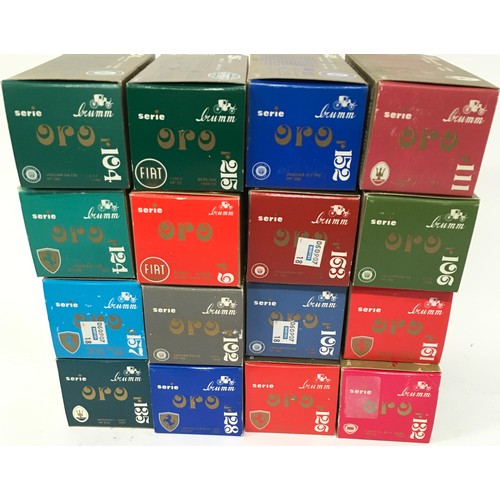 25 - Brumm boxed group to include R105 Jaguar XK120, R128 Lancia Ferrari D50, R135 Maserati 250F and othe... 