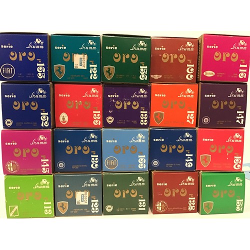 28 - Brumm boxed group to include R149 Jaguar D Type, R123 Ferrari 156, R113 Talbot Lago F1 and others. G... 