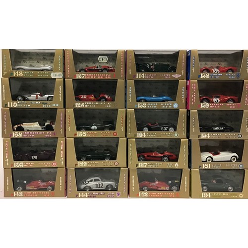 31 - Brumm boxed group to include - R144 Porsche 356 - R101 Jaguar 3.5 Litre - R137 Maserati 230f and oth... 