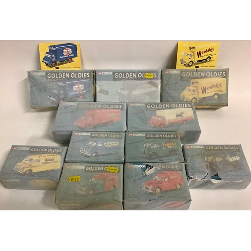 5 - Corgi Golden Oldies group of boxed models to include Everready, Weetabix, Ovaltine and others (11). ... 